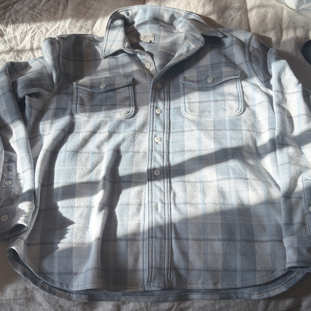 J crew flannel shirt